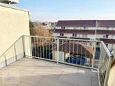 Blick vom Balkon - 