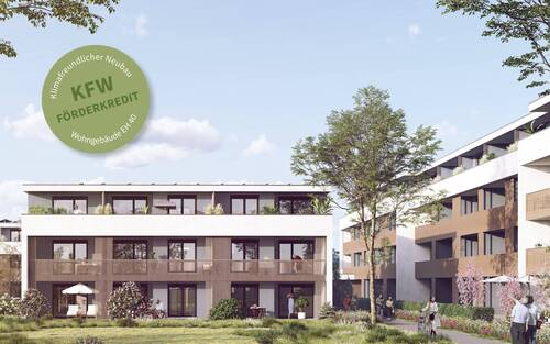 SW_Breitengüßbach_Visualisierung_Veröffentl_P1_Süd - Wunderschöne Penthouse-3-Zi-Whg im Service Wohnen Breitengüßbach