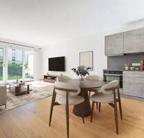 Neuwertige 3-Zimmer-Gartenwohnung mit Terrasse, zwei Gärten & hochwertiger Ausstattung - Taufkirchen Bergham