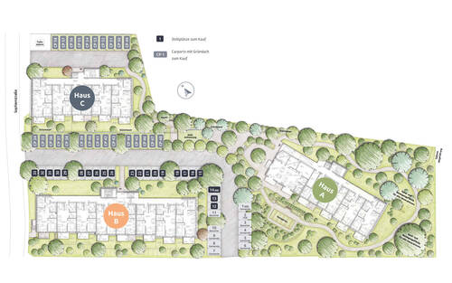 Haeuser_Gruenanlagen_Service_Wohnen_Untersiemau.jp - Etagenwohnung mit 73,00 m&sup2; in Untersiemau zum Kaufen