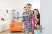 Familienleben-wohnen-mit-2 Kindern - 