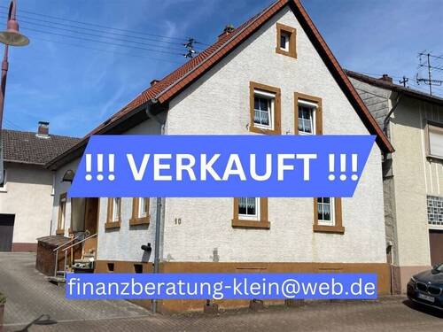 verkauft - VERKAUFT !! VERKAUFT !! kleines 1-Fam.haus (ohne Garten)
