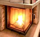 behaglicher Kaminofen - 