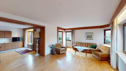 Wohn-Esszimmer - Doppelhaushälfte mit 152,00 m&sup2; in Bad Krozingen zum Kaufen