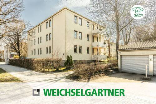 Im Alleinauftrag - Erbpacht: Bezugsfreie Eigentumswohnung mit Balkon und TG-Einzelstellplatz in grüner Wohnlage