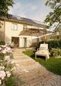 Reihenhaus-Mainz-Gartenansicht - Wunderschönes Wohnen für Familien im Reihenmittelhaus mit Terrasse und Garten in München-Neuaubing Nähe S-Bahn