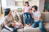Haus-Familie-Wohnen - 