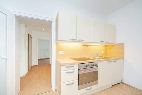 Küchenzeile - Etagenwohnung mit 39,10 m² in München zum Kaufen