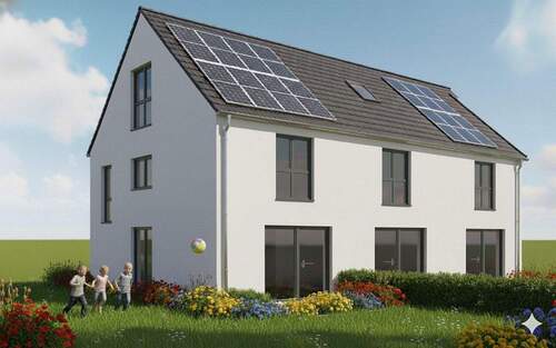 Ansicht - Elegantes Reihenendhaus in Gauting bei Starnberg - Preissensation!