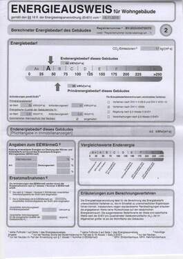 Energieausweis - 