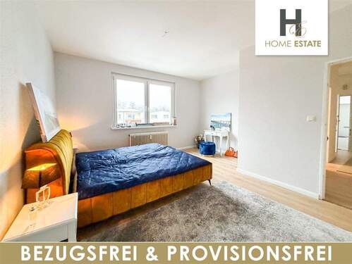 Schlafzimmer - 2 Zimmer Etagenwohnung zum Kaufen in Berlin