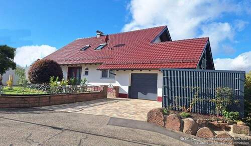 Hausansicht - 9 Zimmer Einfamilienhaus zum Kaufen in Waldbrunn Odenwald