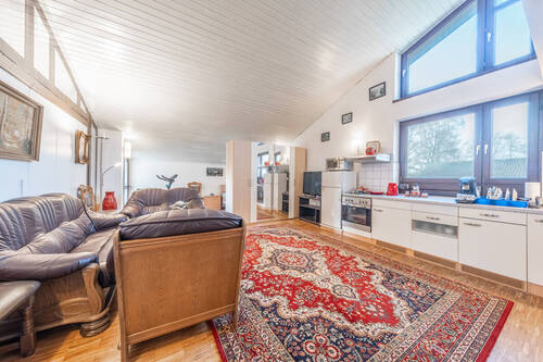 Der offene Bereich der vierten Einheit - 