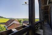 Aussicht Balkon - Einfamilienhaus mit 320,00 m² in Lauben zum Kaufen