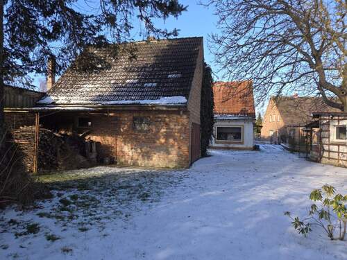 Außebereich hinter dem Haus - Doppelhaushälfte mit 118,00 m&sup2; in Neetzow-Liepen zum Kaufen