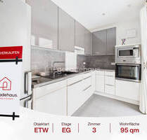 Moderne Erdgeschosswohnung mit hochwertiger Einbauküche - Lingen