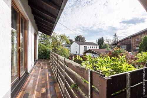 Balkon im Obergeschoss - 