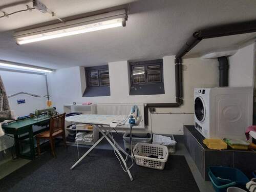 Wäscheraum im Keller - 