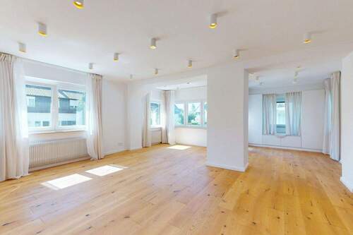 Wohnzimmer - 3 Zimmer Terrassenwohnung zum Kaufen in Schönaich