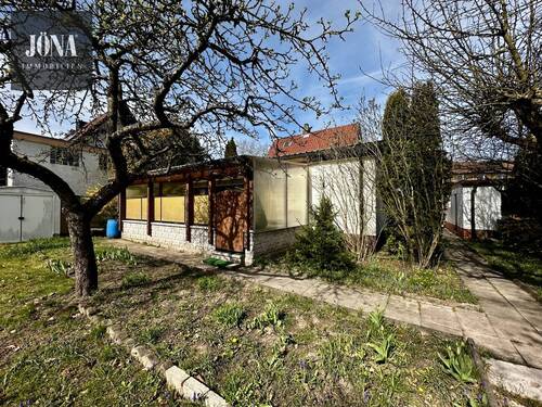 Garten mit Blick auf Wintergarten - 