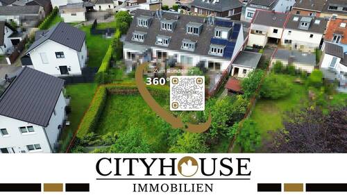 Ansicht Gartenseite - CITYHOUSE: In Top-Lage von Brauweiler! Einfamilienhaus mit großem Grundstück und viel Potenzial!