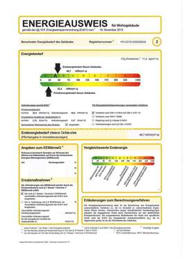 Energieausweis - 