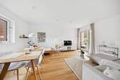 Wohnzimmer - Etagenwohnung mit 63,00 m² in Hamburg zum Kaufen