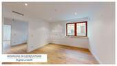 Wohnung im Leerzustand - 