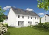REH-Mainz-128-Gartenansicht - Dieses geräumige Reiheneckhaus mit schönem, großem Garten wartet in München-Neuaubing auf Sie und Ihre Familie