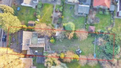 Drohne Vogelperspektive_mit Kennzeichnung - Einfamilienhaus mit 137,00 m&sup2; in Hamburg zum Kaufen