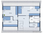 Grundriss Obergeschoss - 