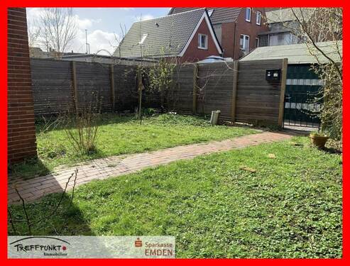Garten - Etagenwohnung mit 118,00 m&sup2; in Emden zum Kaufen