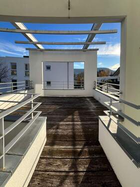 Balkonzugang aus dem Obergeschoß - Reihenmittelhaus mit 150,00 m&sup2; in Geisingen zum Kaufen