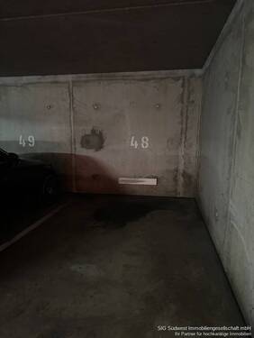 Stellplatz in der Tiefgarage - 