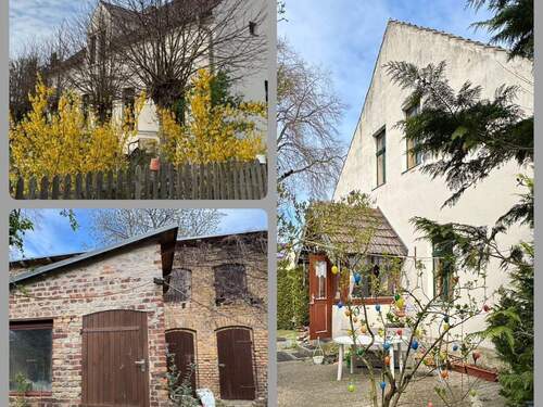 Wohnhaus und Remise - 8 Zimmer Mehrfamilienhaus, Wohnhaus zum Kaufen in Löwenberger Land