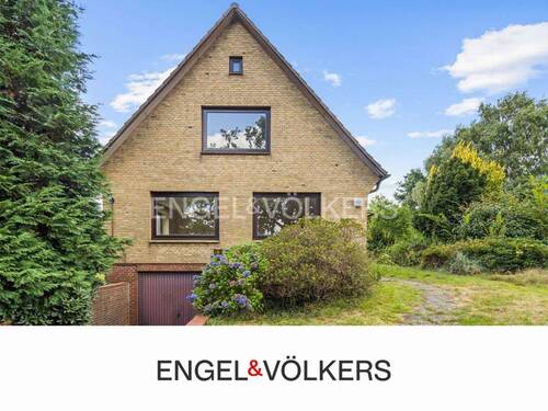 Titelbild mit Logo - Einfamilienhaus mit viel Potenzial