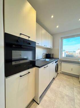 Küche - Etagenwohnung mit 27,00 m² in München zur Miete