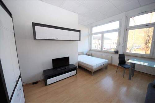 Wohn-Schlafbereich - 1 Zimmer Etagenwohnung zur Miete in Trier