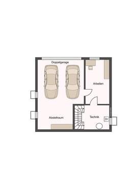 Untergeschoss - Strasse - 