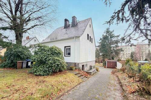 Hausansicht straßenseitig 02 - Charmantes EFH in ruhiger Stadtnähe von Chemnitz