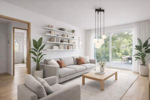 Beispielbild Wohnzimmer - 5 Zimmer Einfamilienhaus in Rottweil-Hausen