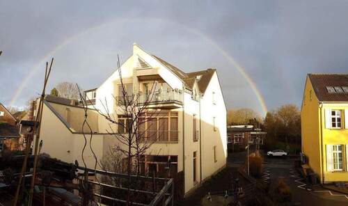 Rückfront mit neuem Anbau - Mehrfamilienhaus, Wohnhaus mit 356,00 m² in Meerbusch Osterath zum Kaufen