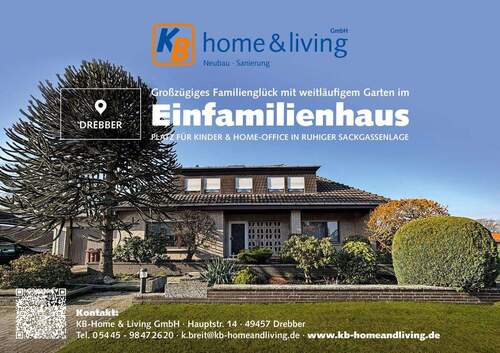 Bild 1 - Großzügiges Familienglück mit weitläufigem Garten im Einfamilienhaus