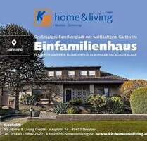 Großzügiges Familienglück mit weitläufigem Garten im Einfamilienhaus - Drebber