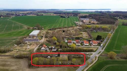 Richtung Süden / Achterwasser - 