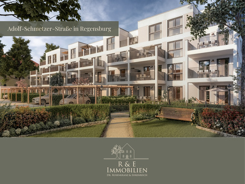 Ansicht Süd - Top Lage, Top Energieeffizienz: Neubau-Eigentumswohnung in Altstadtnähe!