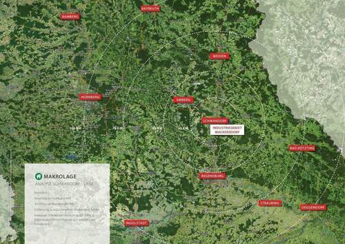 Schwandorf_Fliederstrasse_Lage - 2 Zimmer Etagenwohnung in Schwandorf