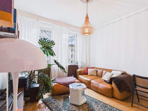 Wohnzimmer - Charmante 3 Zimmerwohnung in St.Lorenz Süd Nähe Bahnhof