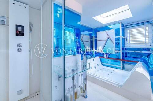 Vollbad mit Whirlpool und Ausblick - Etagenwohnung mit 74,50 m&sup2; in Hamburg zum Kaufen