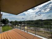Balkon mit tollem Blick zur Elbe - 